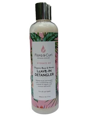 Flora & Curl Rose Water & Honey Leave-in Detangler